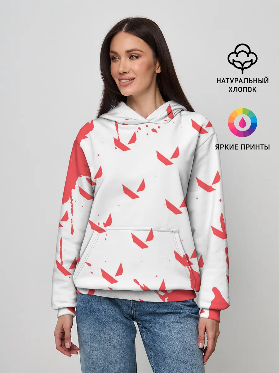 Женское худи / VALORANT / ВАЛОРАНТ