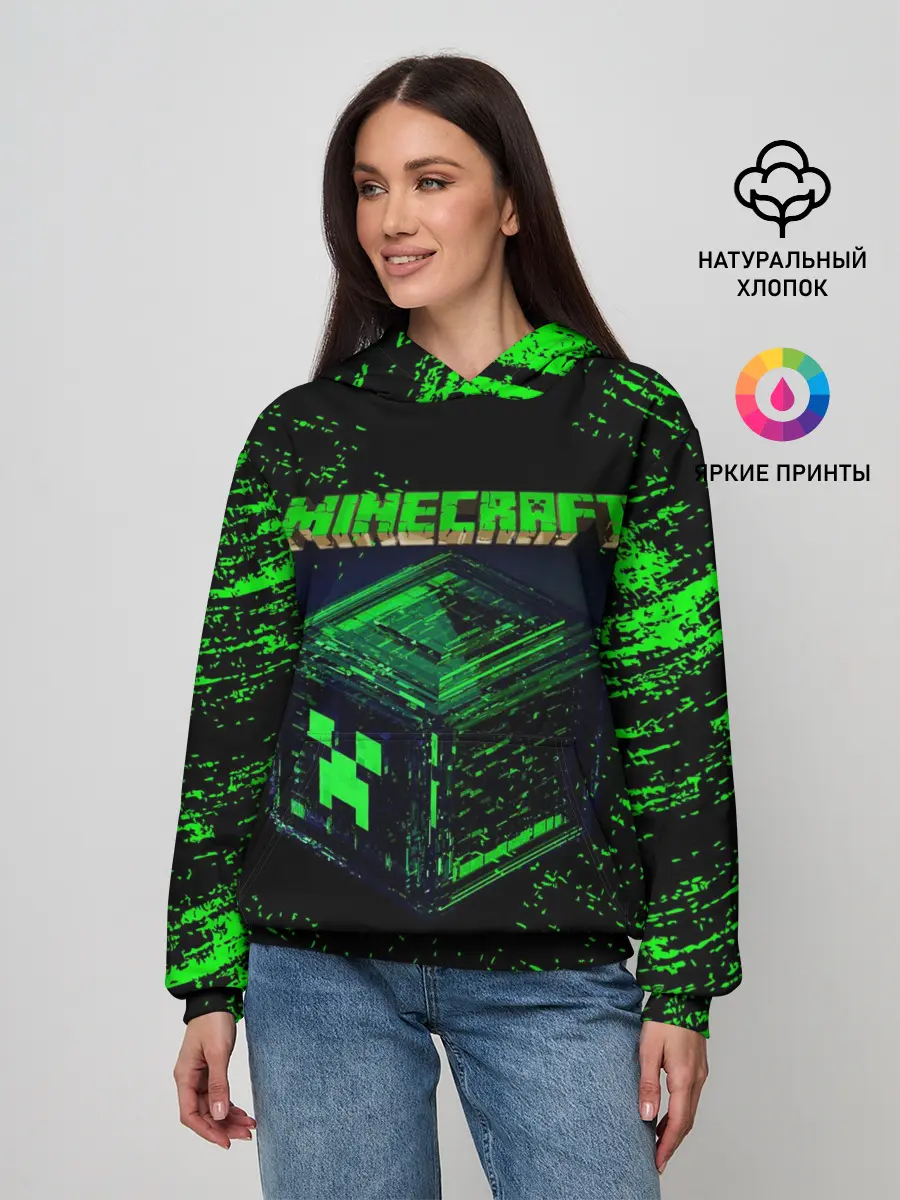 Женское худи / MINECRAFT
