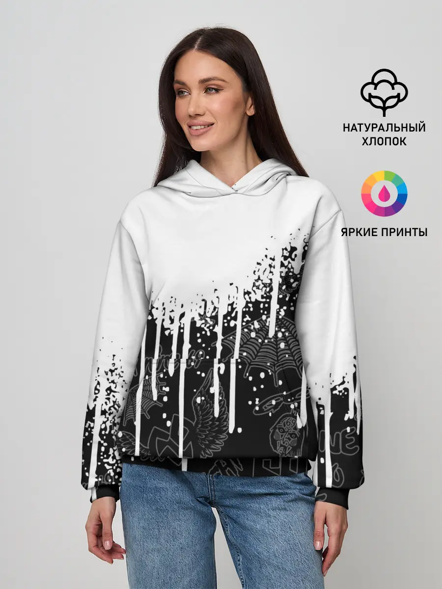 Женское худи / 6ix9ine.