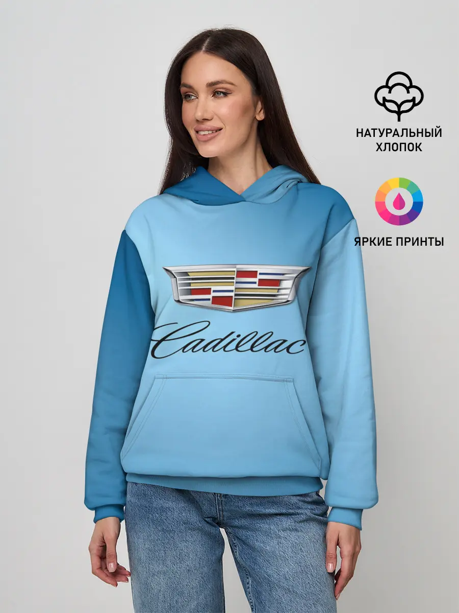 Женское худи / cadillac