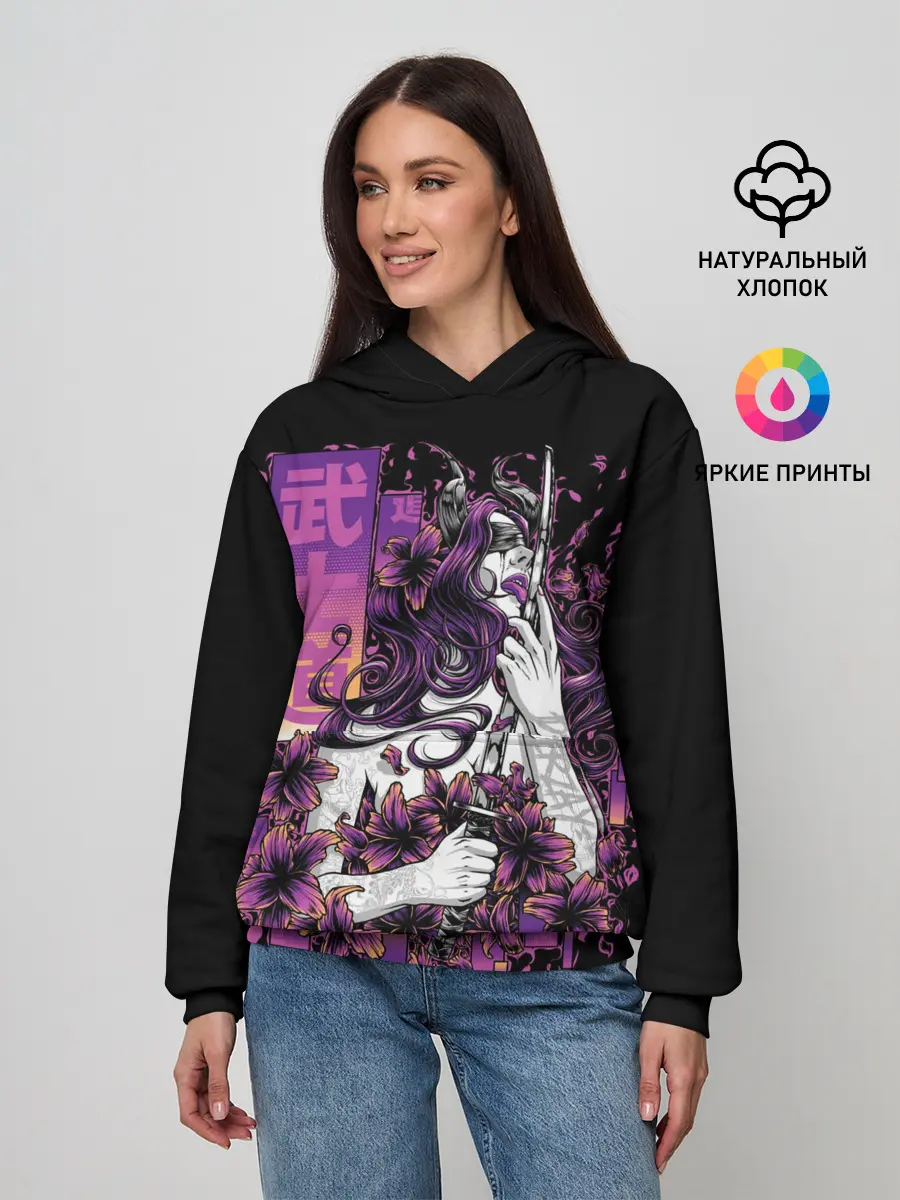 Женское худи / Катана