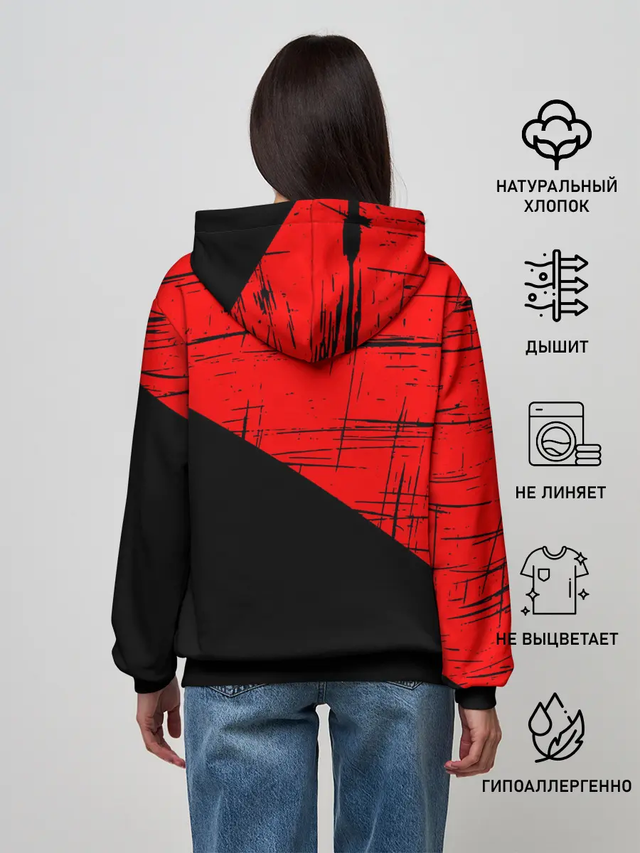 Женское худи / FORTNITE MARSHMELLO.