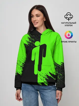 Женское худи / BILLIE EILISH / БИЛЛИ АЙЛИШ