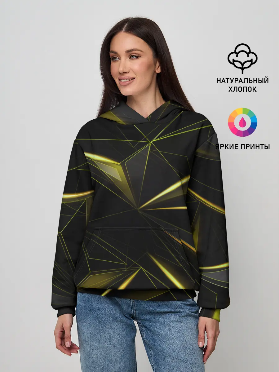 Женское худи / Текстура.