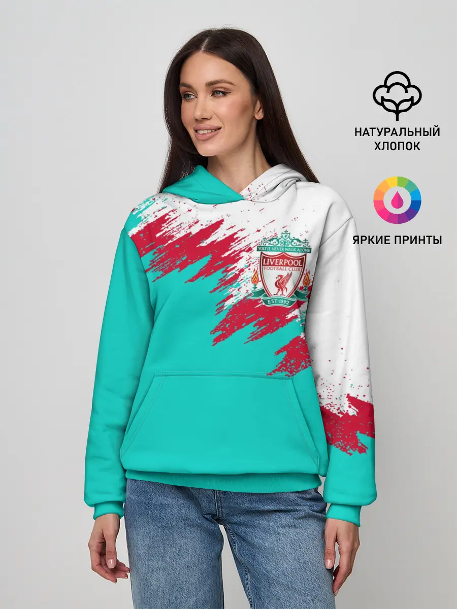 Женское худи / LIVERPOOL | ЛИВЕРПУЛЬ