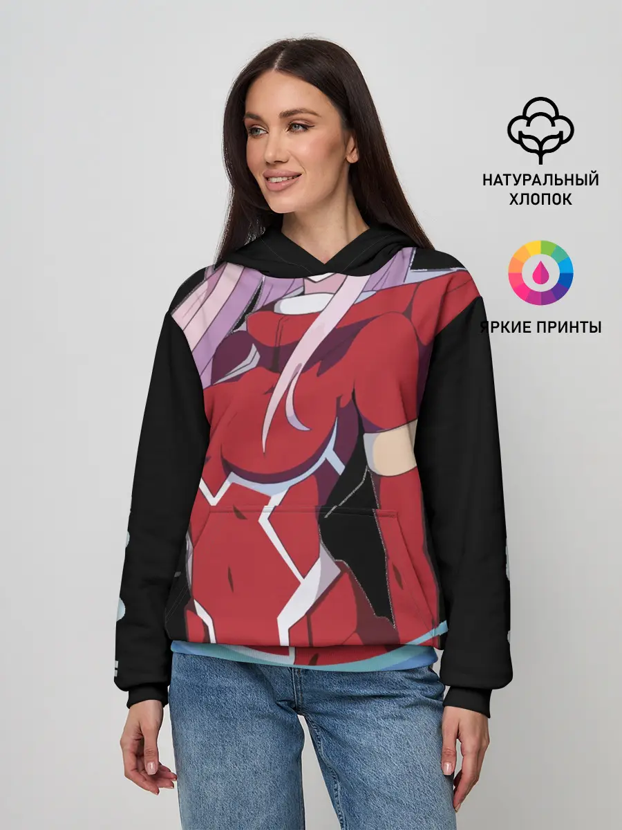 Женское худи / Милый во франксе