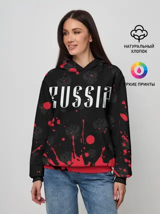 Женское худи / RUSSIA / РОССИЯ