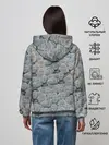 Женское худи / Каменные лица 3D МЕМ 2020