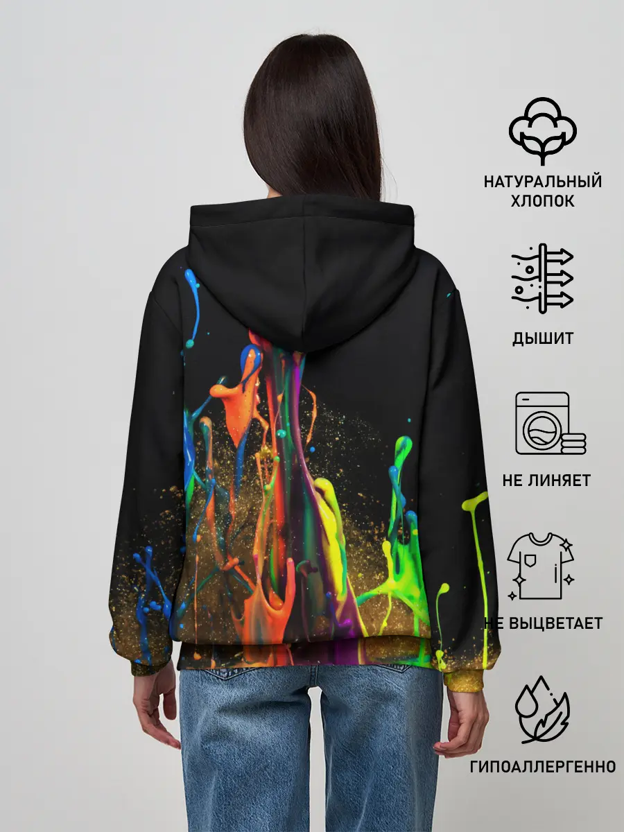 Женское худи / КРАСКИ