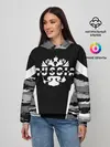 Женское худи / Руслан камуфляж