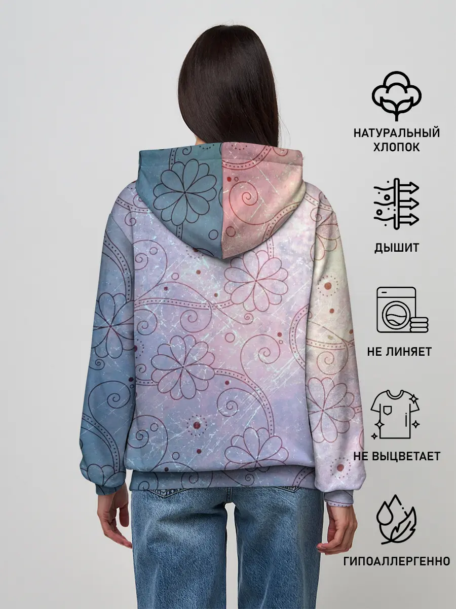 Женское худи / Нежные цвета