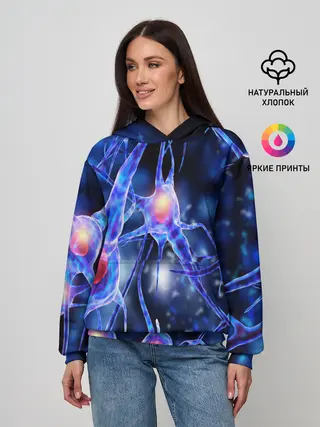 Женское худи / НЕРВЫ