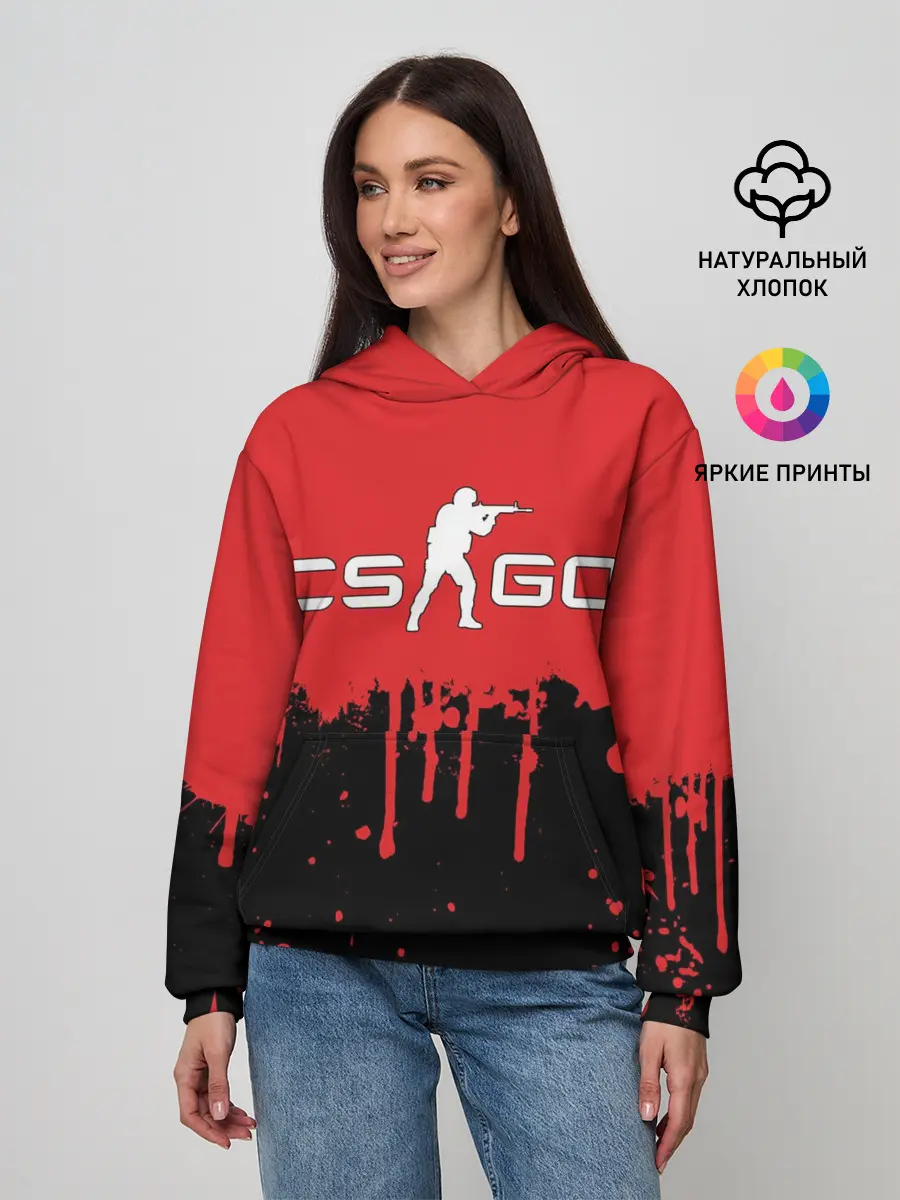Женское худи / COUNTER STRIKE