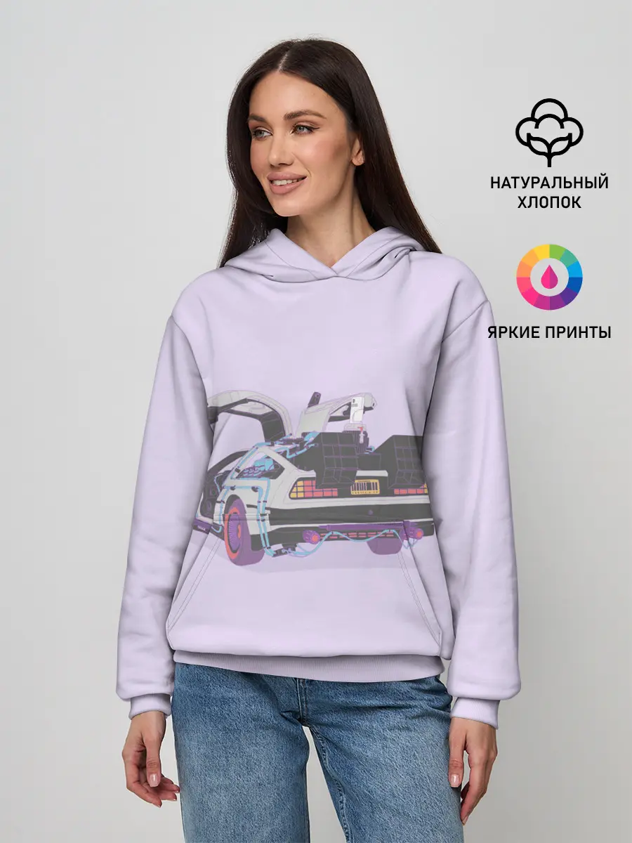 Женское худи / Назад в будущее