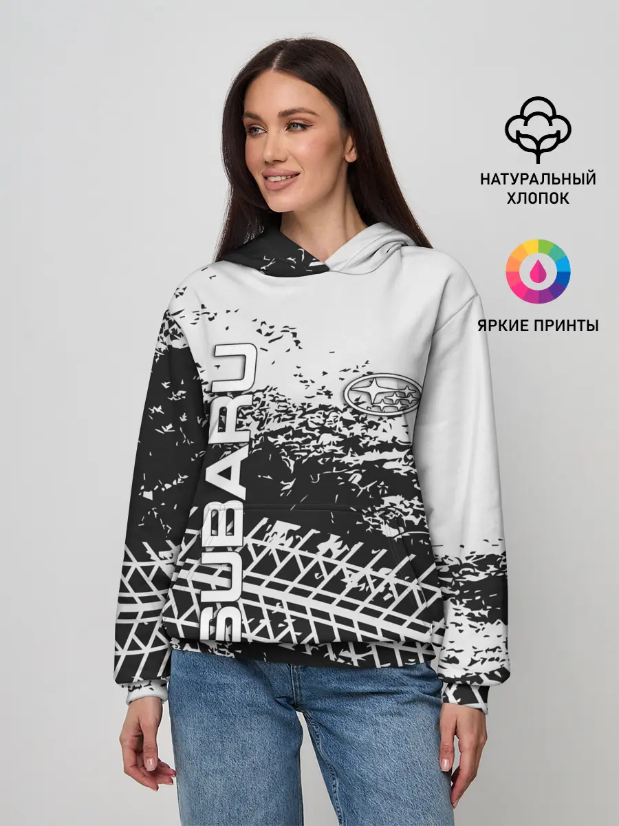 Женское худи / SUBARU