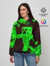 Женское худи / MINECRAFT CREEPER