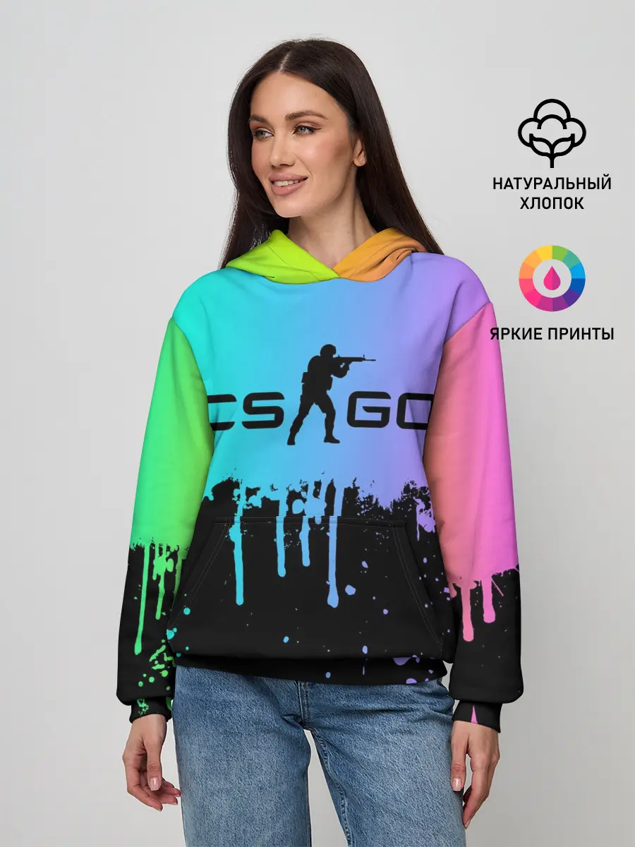 Женское худи / COUNTER STRIKE
