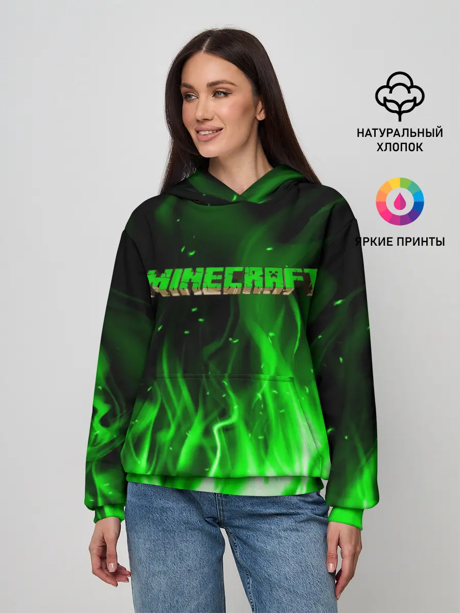 Женское худи / MINECRAFT