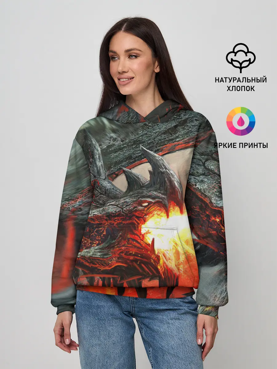 Женское худи / Дракон | Dragon