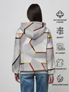 Женское худи / 3D абстракция Iron