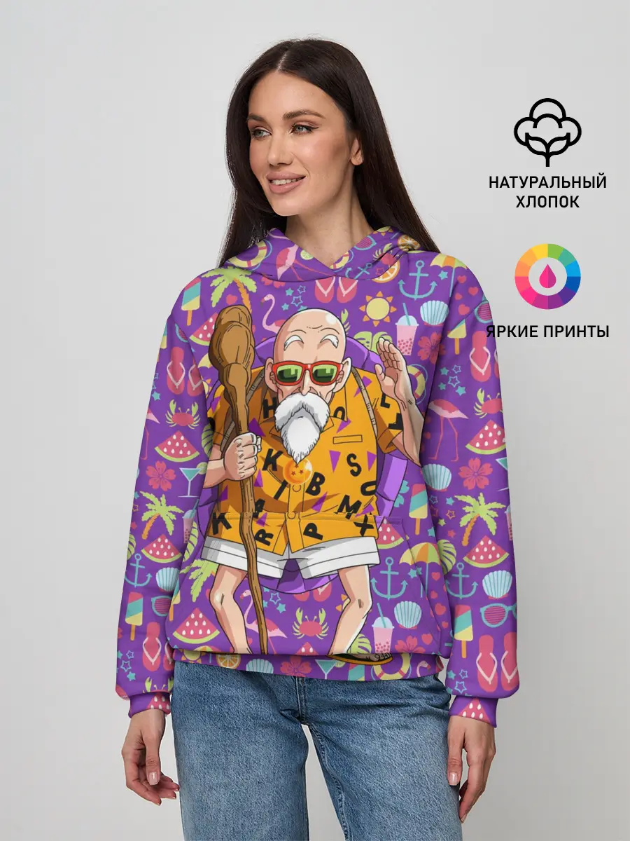 Женское худи / Шар Дракона. Мастер Роши