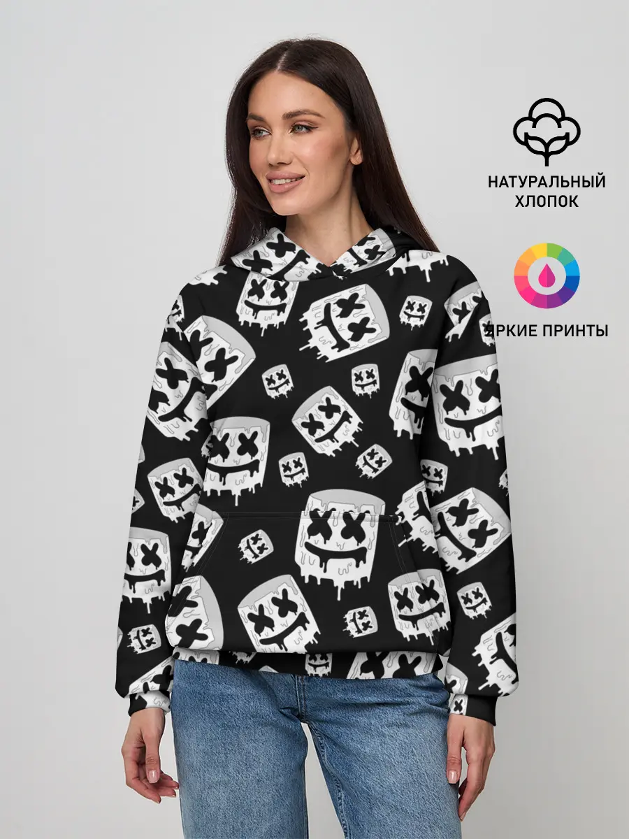 Женское худи / MARSHMELLO