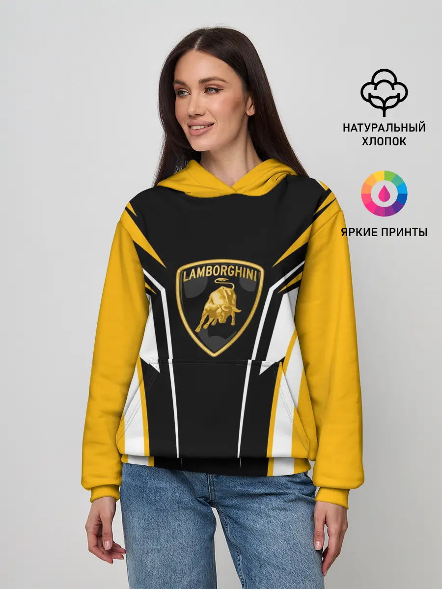 Женское худи / Ламборгини Форма