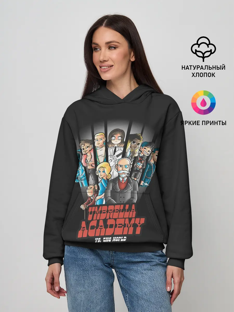 Женское худи / Академия Амбрелла