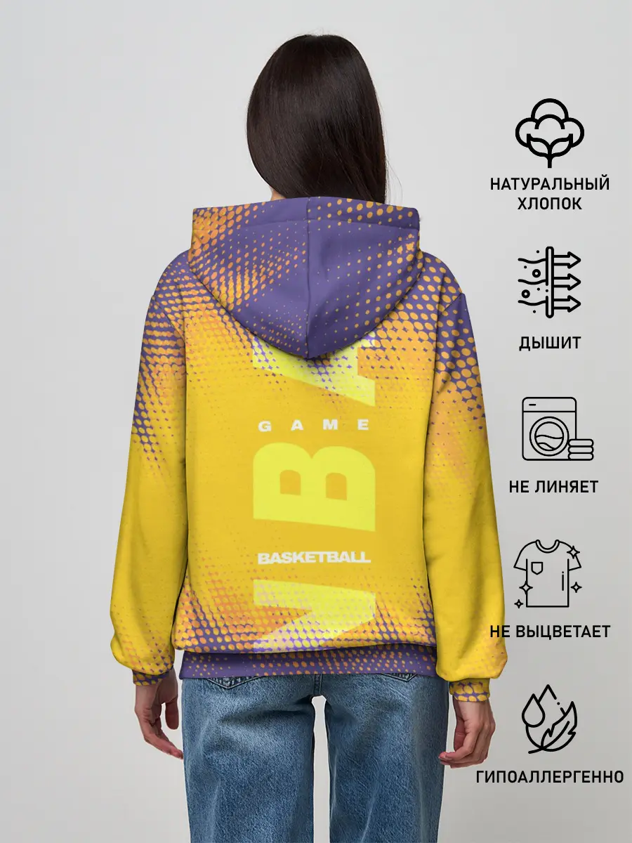 Женское худи / Los Angeles Lakers