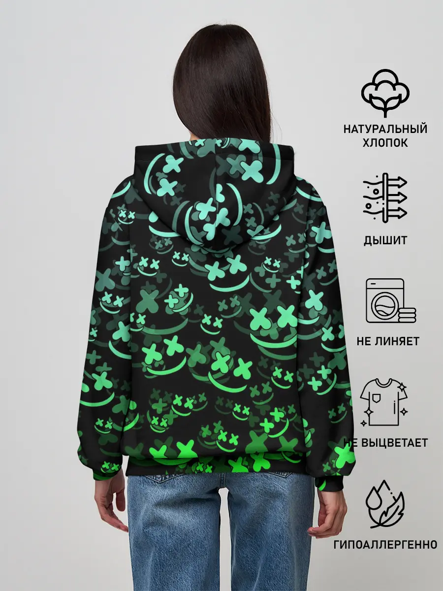 Женское худи / MARSHMELLO