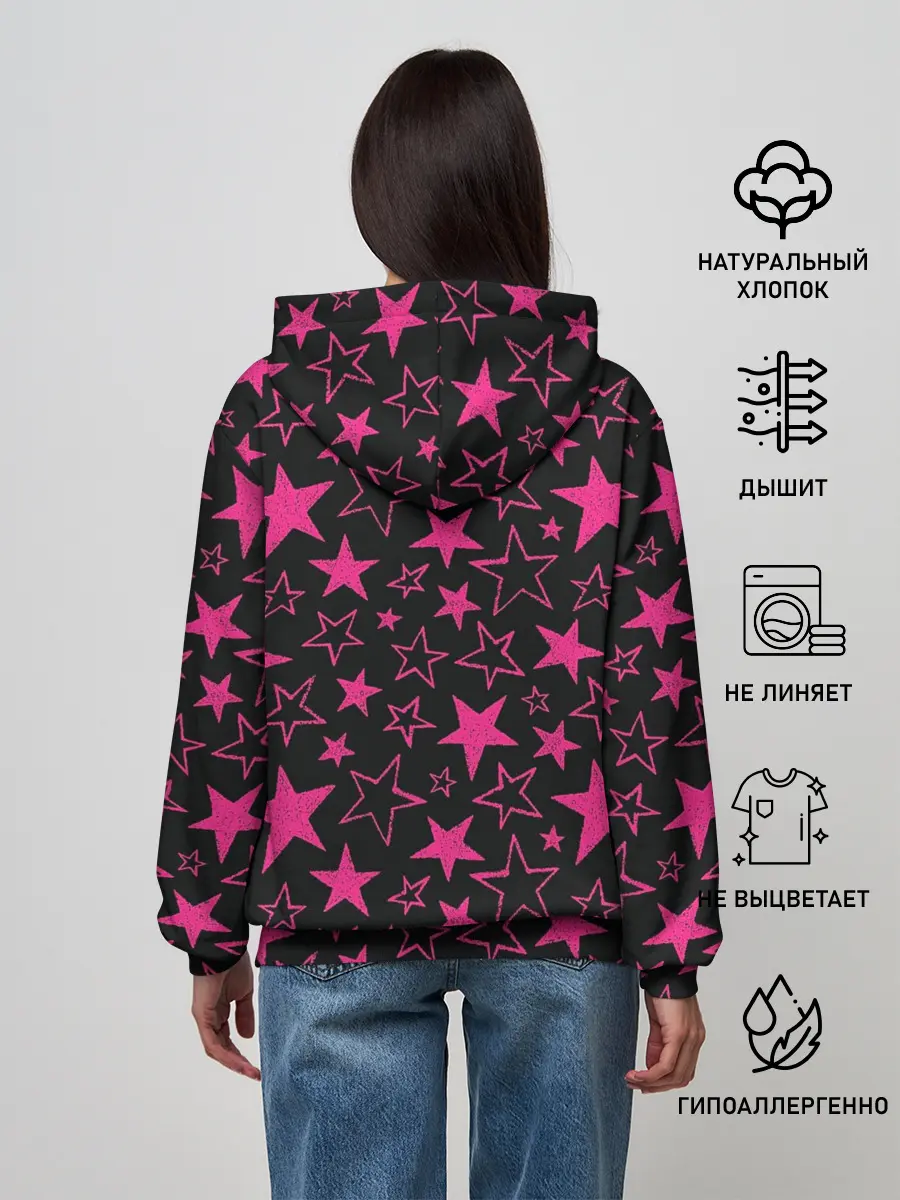 Женское худи / Cat Unicorn | Кот Единорог