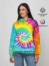 Женское худи / TIE-DYE СТЕНА