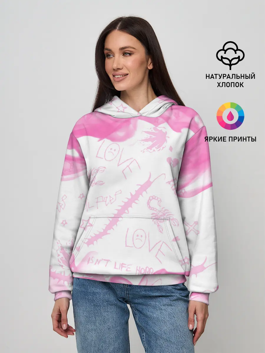 Женское худи / LIL PEEP / ЛИЛ ПИП