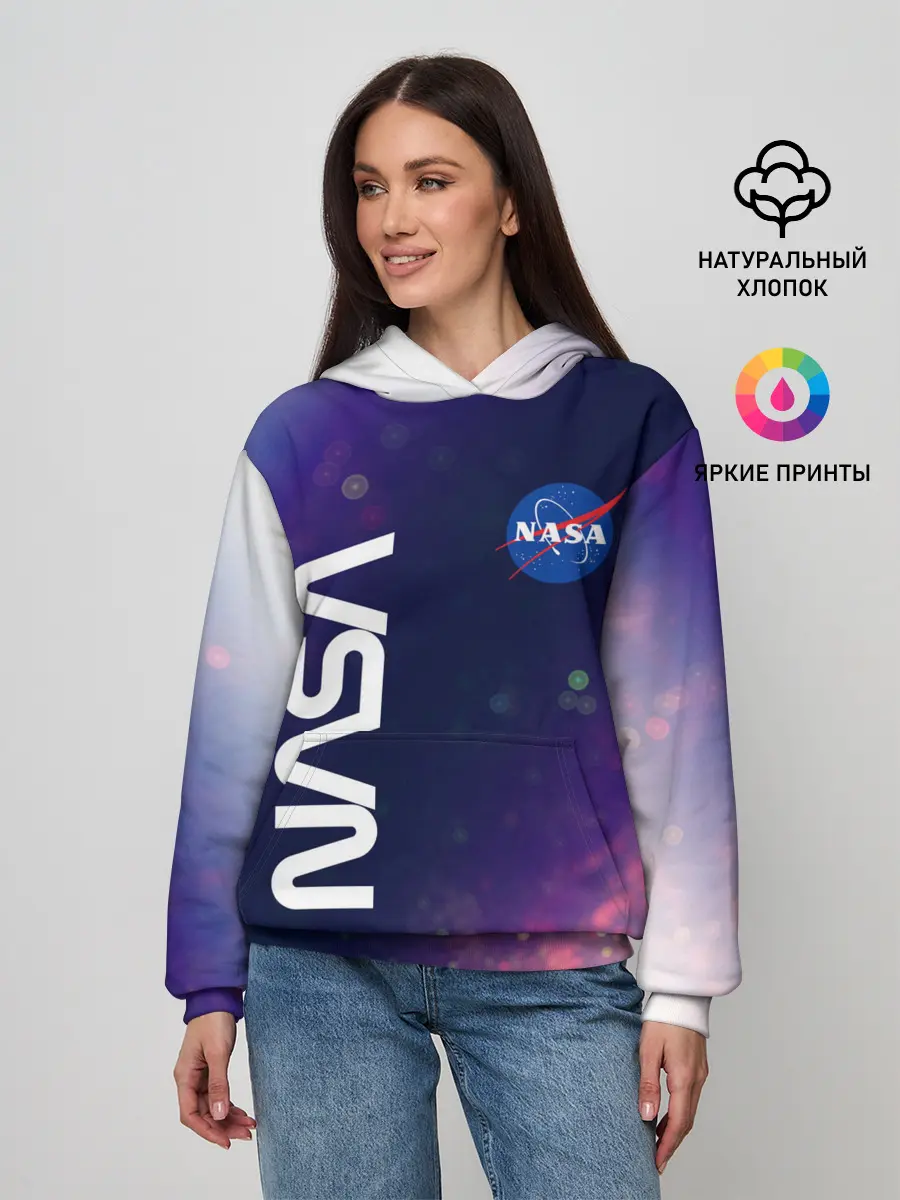 Женское худи / NASA / НАСА