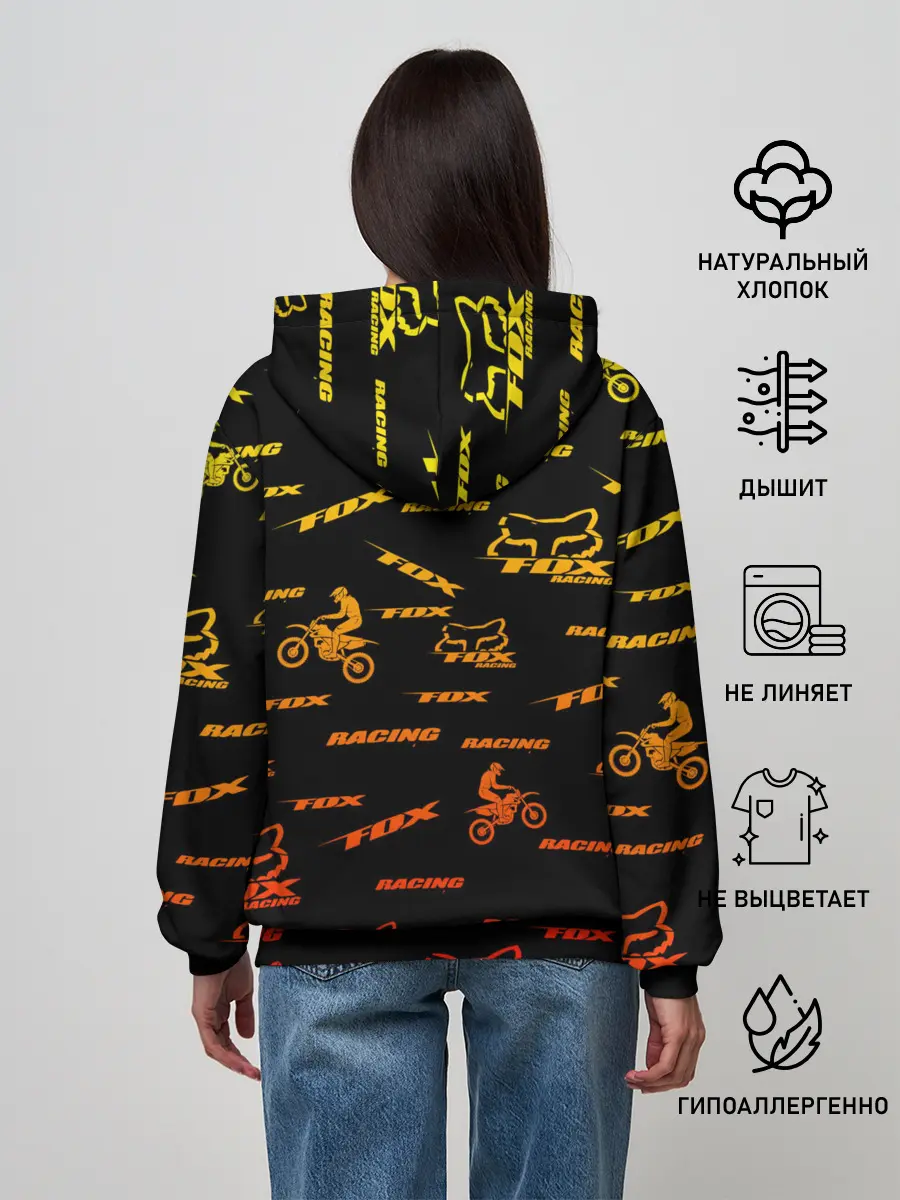 Женское худи / Форма для мотокросса FOX