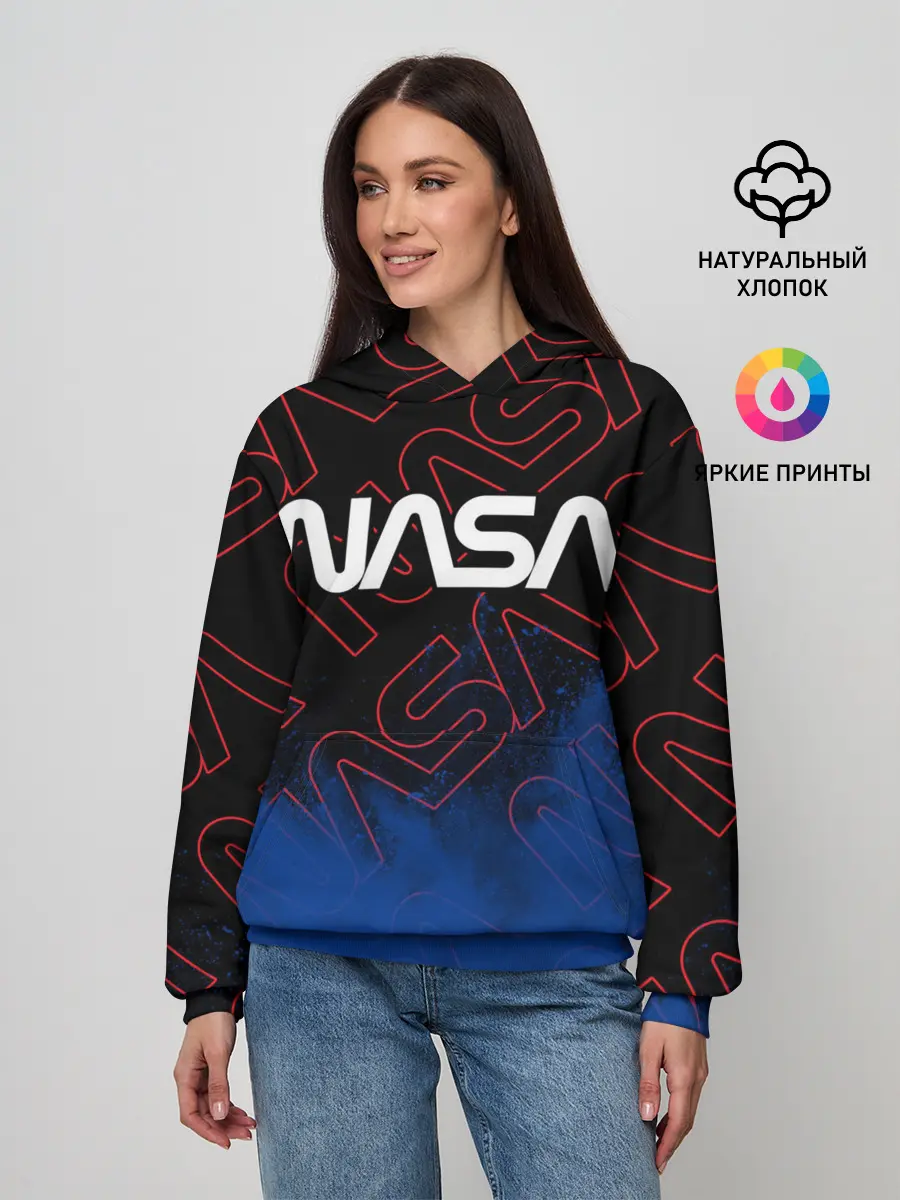 Женское худи / NASA / НАСА