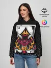 Женское худи / Карточный дьявол