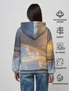 Женское худи / Снежная долина