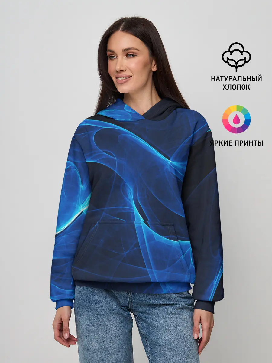 Женское худи / ДЫМ /SMOKE