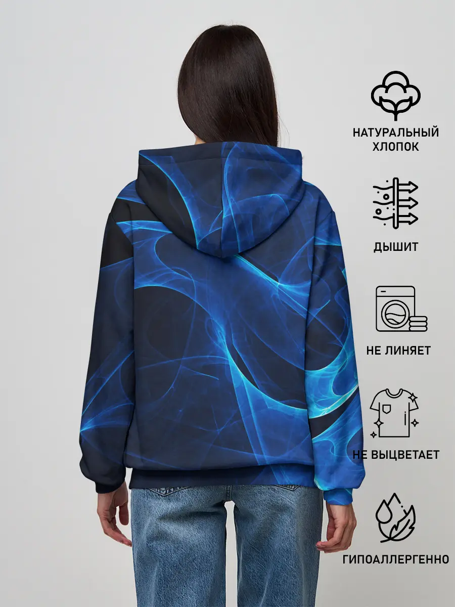 Женское худи / ДЫМ /SMOKE