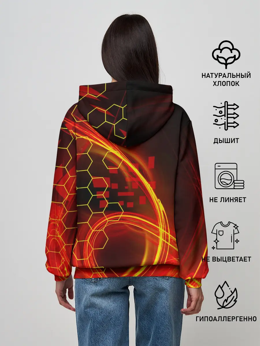 Женское худи / Ван Пис | Луффи 4 гир