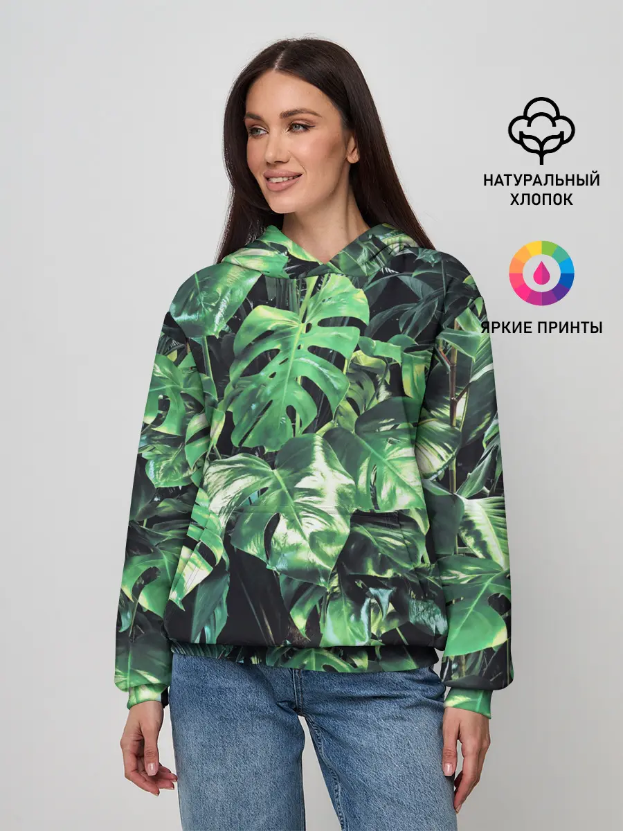 Женское худи / ЛИСТЬЯ