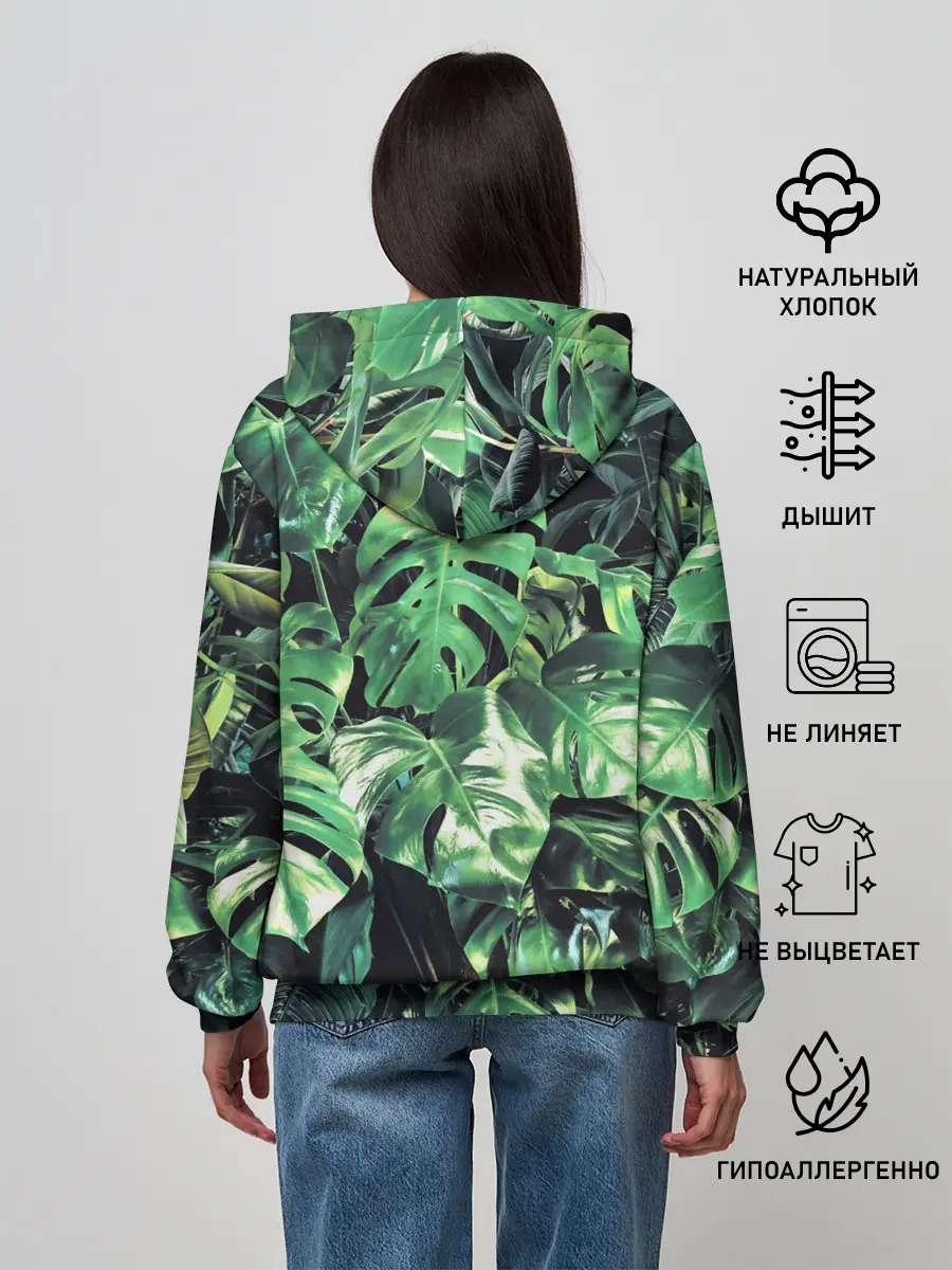 Женское худи / ЛИСТЬЯ