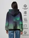 Женское худи / Северное сияние