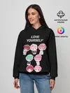 Женское худи / BTS Love Yourself