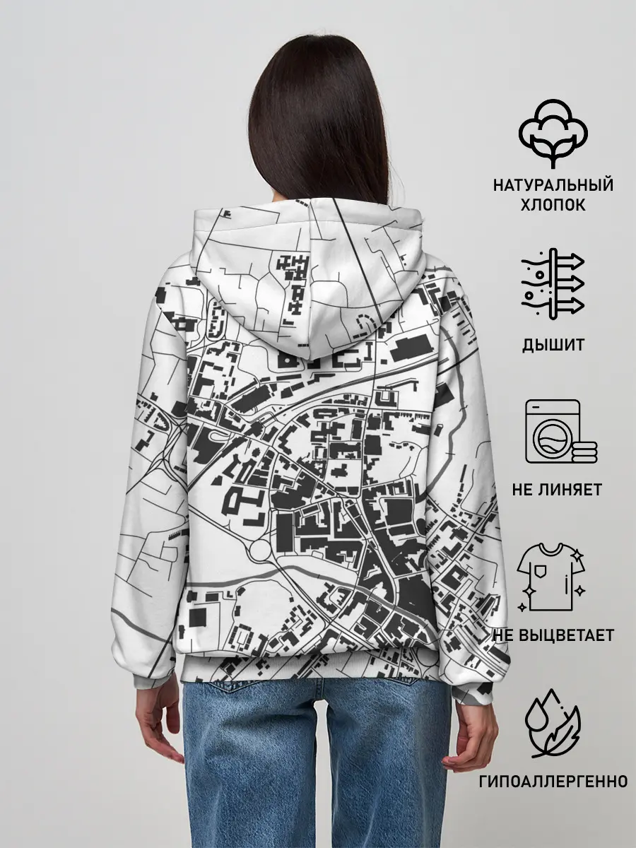 Женское худи / генплан