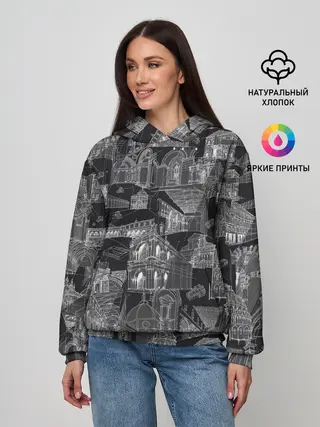 Женское худи / дома