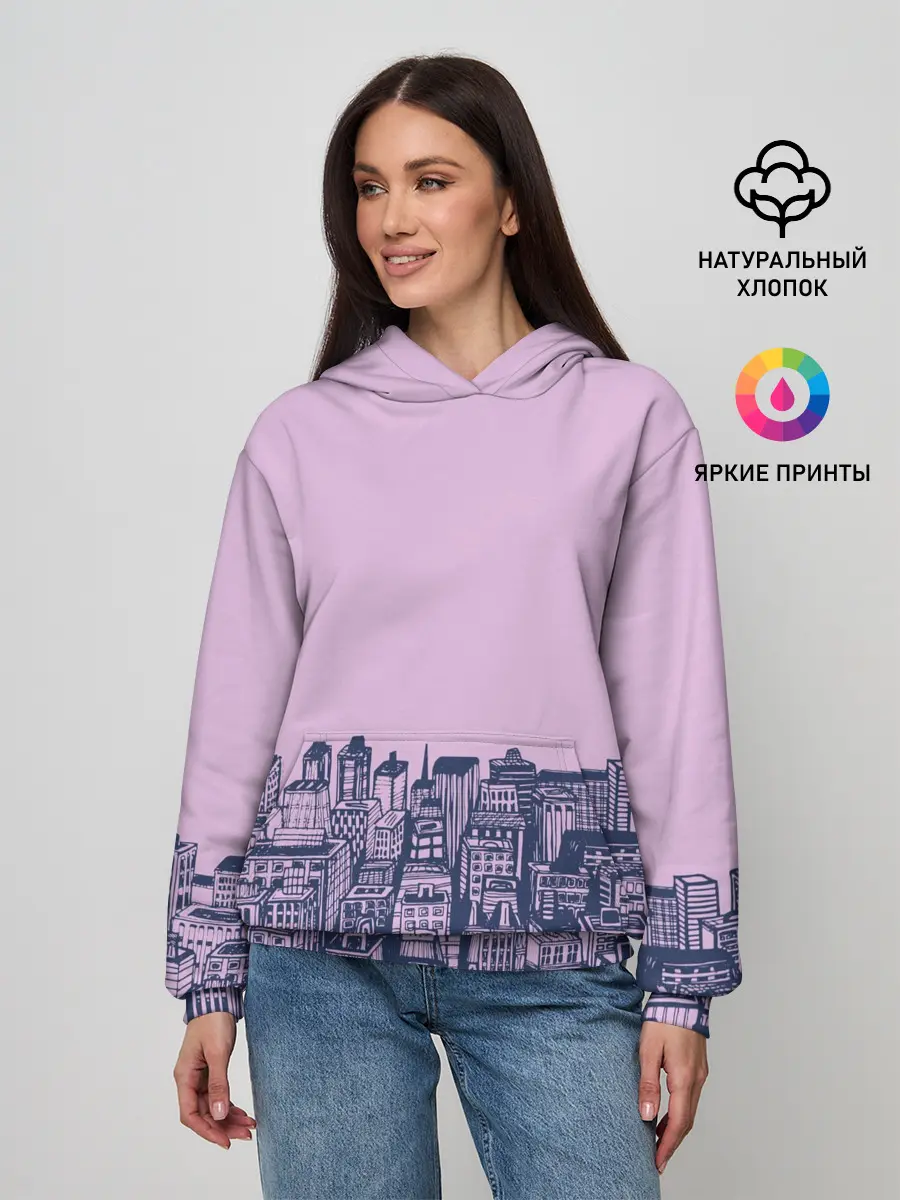 Женское худи / город