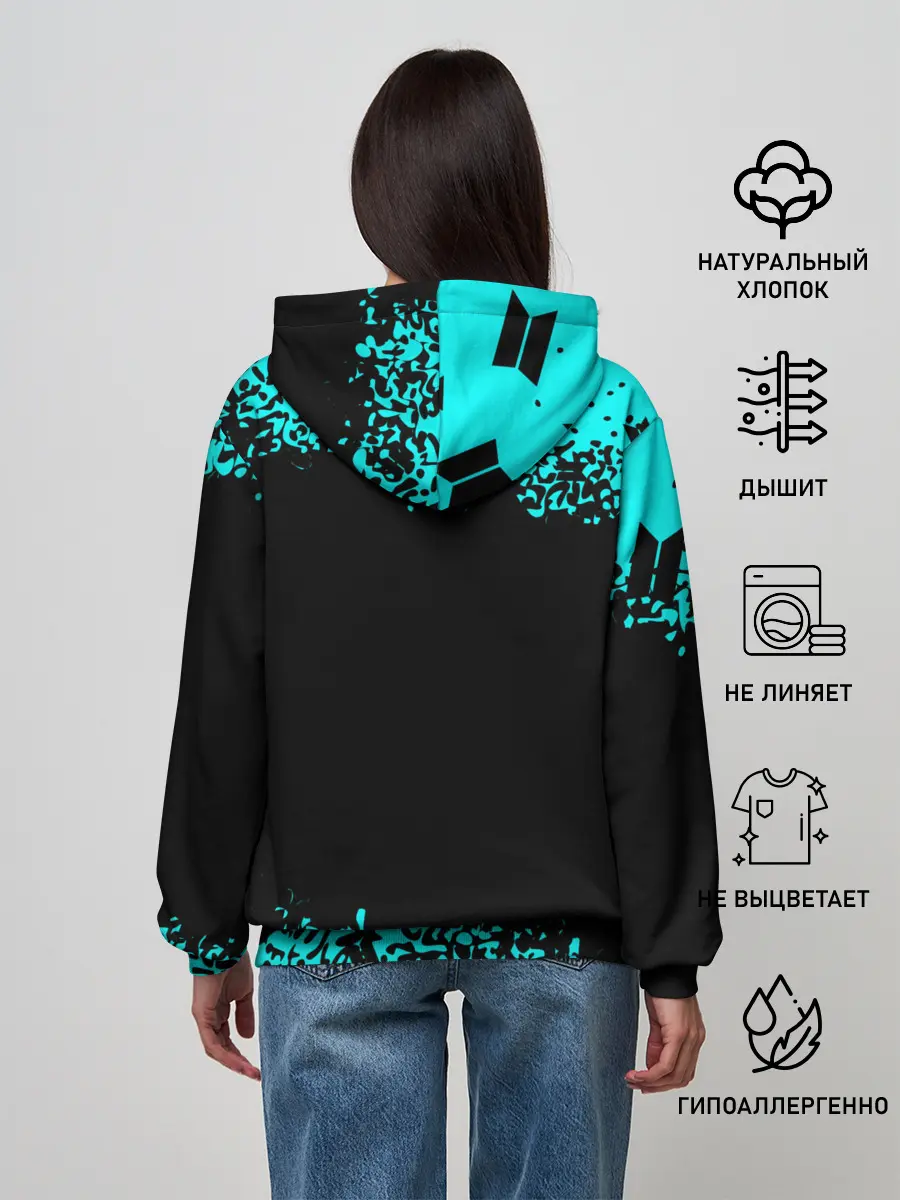 Женское худи / BTS / БТС