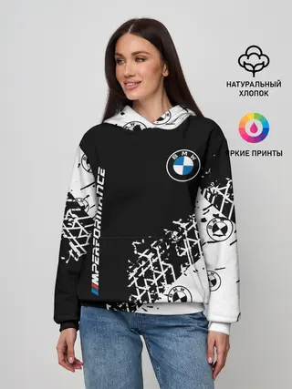 Женское худи / BMW / БМВ